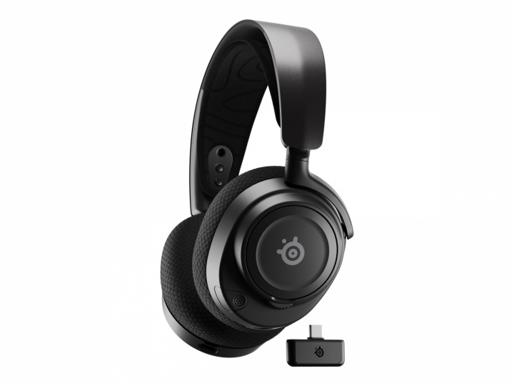 SteelSeries Arctis Nova 7 Trådløs Headset Sort ryhmässä TIETOKOONET & TARVIKKEET / GAMING / Kuulokkeet @ TP E-commerce Nordic AB (C32459)