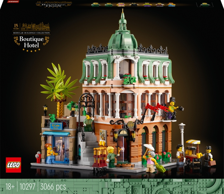 LEGO Creator Expert 10297 - Boutique-hotelli ryhmässä LELUT, TUOTTEET LAPSILLE JA VAUVOILLE / Leikkikalut, Askartelu &Pelit / Rakennuslelut / Lego @ TP E-commerce Nordic AB (C32736)