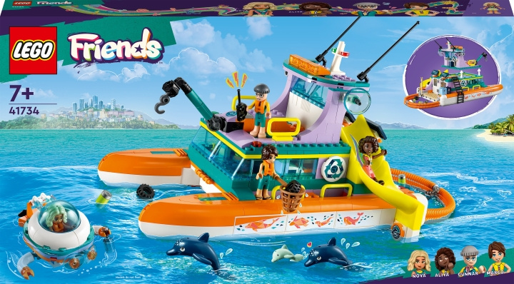 LEGO Friends 41734 - Meripelastusalus ryhmässä LELUT, TUOTTEET LAPSILLE JA VAUVOILLE / Leikkikalut, Askartelu &Pelit / Rakennuslelut / Lego @ TP E-commerce Nordic AB (C32793)