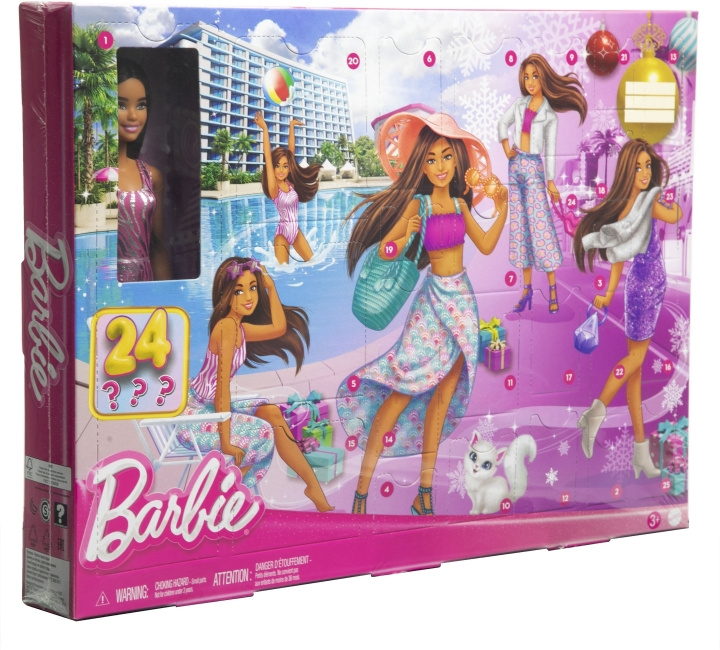 Barbie Fab - joulukalenteri, 2023 ryhmässä LELUT, TUOTTEET LAPSILLE JA VAUVOILLE / Leikkikalut, Askartelu &Pelit / Joulukalenterit @ TP E-commerce Nordic AB (C32963)