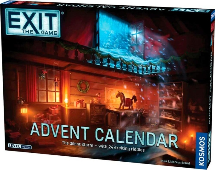 EXIT: The Game - Advent Calendar: The Silent Storm - joulukalenteri (ENG) 2023 ryhmässä LELUT, TUOTTEET LAPSILLE JA VAUVOILLE / Leikkikalut, Askartelu &Pelit / Joulukalenterit @ TP E-commerce Nordic AB (C32972)