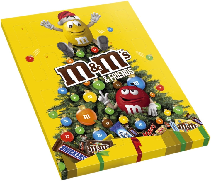 M&M\'S & Friends -joulukalenteri, 361 g ryhmässä LELUT, TUOTTEET LAPSILLE JA VAUVOILLE / Leikkikalut, Askartelu &Pelit / Joulukalenterit @ TP E-commerce Nordic AB (C32979)