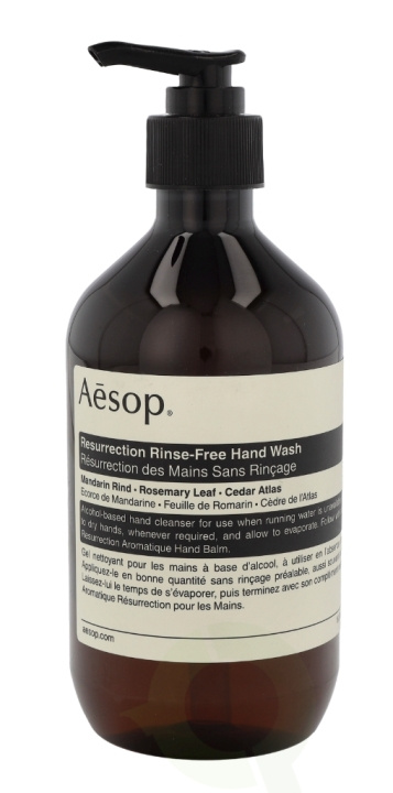 Aesop Resurrection Rinse-Free Hand Wash carton @ 1 piece x 500 ml ryhmässä KAUNEUS JA TERVEYS / Ihonhoito / Kehon hoito / Käsisaippua @ TP E-commerce Nordic AB (C33003)