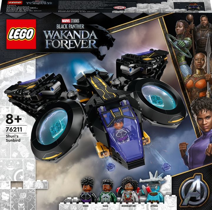 LEGO Marvel Super Heroes 76211 - Shurin Sunbird ryhmässä LELUT, TUOTTEET LAPSILLE JA VAUVOILLE / Leikkikalut, Askartelu &Pelit / Rakennuslelut / Lego @ TP E-commerce Nordic AB (C33350)