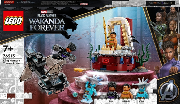 LEGO Marvel Super Heroes 76213 - Kuningas Namorin valtaistuinsali ryhmässä LELUT, TUOTTEET LAPSILLE JA VAUVOILLE / Leikkikalut, Askartelu &Pelit / Rakennuslelut / Lego @ TP E-commerce Nordic AB (C33353)