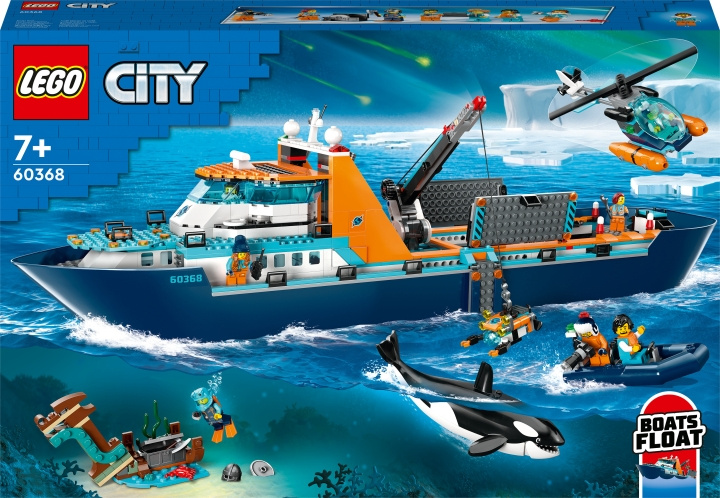 LEGO City Exploration 60368 - Arktinen tutkimusretkialus ryhmässä LELUT, TUOTTEET LAPSILLE JA VAUVOILLE / Leikkikalut, Askartelu &Pelit / Rakennuslelut / Lego @ TP E-commerce Nordic AB (C33426)