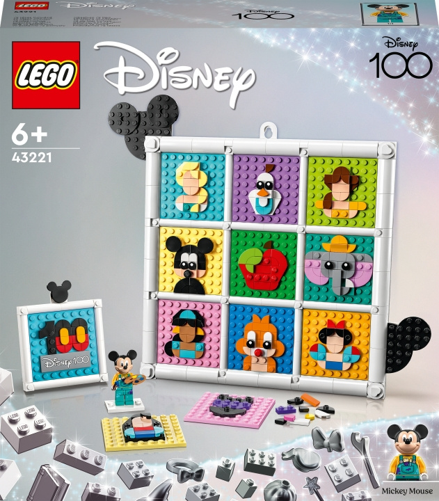 LEGO Disney Classic 43221 - 100 vuotta Disneyn animaatioita ryhmässä LELUT, TUOTTEET LAPSILLE JA VAUVOILLE / Leikkikalut, Askartelu &Pelit / Rakennuslelut / Lego @ TP E-commerce Nordic AB (C33442)