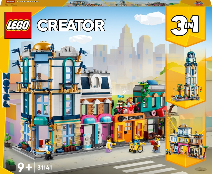 LEGO Creator 31141 - Pääkatu ryhmässä LELUT, TUOTTEET LAPSILLE JA VAUVOILLE / Leikkikalut, Askartelu &Pelit / Rakennuslelut / Lego @ TP E-commerce Nordic AB (C33467)