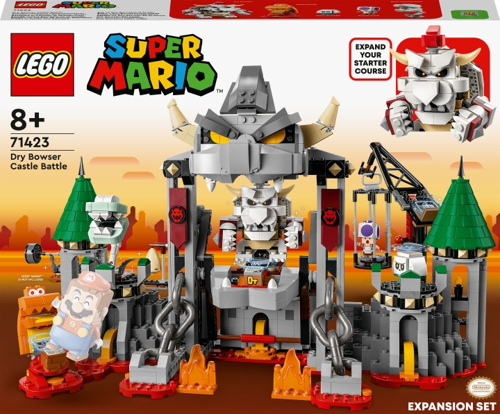 LEGO Super Mario 71423 - Dry Bowserin taistelu linnassa ‑laajennussarja ryhmässä LELUT, TUOTTEET LAPSILLE JA VAUVOILLE / Leikkikalut, Askartelu &Pelit / Rakennuslelut / Lego @ TP E-commerce Nordic AB (C33495)