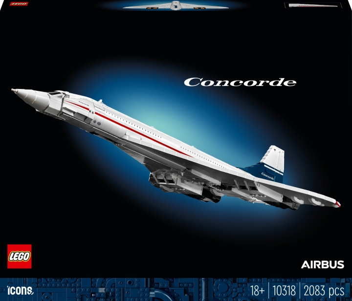 LEGO Icons 10318 - Concorde ryhmässä LELUT, TUOTTEET LAPSILLE JA VAUVOILLE / Leikkikalut, Askartelu &Pelit / Rakennuslelut / Lego @ TP E-commerce Nordic AB (C33522)