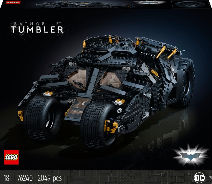 LEGO Super Heroes 76240 - Batmobile – Tumbler-auto ryhmässä LELUT, TUOTTEET LAPSILLE JA VAUVOILLE / Leikkikalut, Askartelu &Pelit / Rakennuslelut / Lego @ TP E-commerce Nordic AB (C33561)