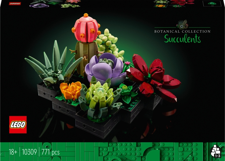 LEGO Botanical 10309 - Mehikasvit ryhmässä LELUT, TUOTTEET LAPSILLE JA VAUVOILLE / Leikkikalut, Askartelu &Pelit / Rakennuslelut / Lego @ TP E-commerce Nordic AB (C33578)