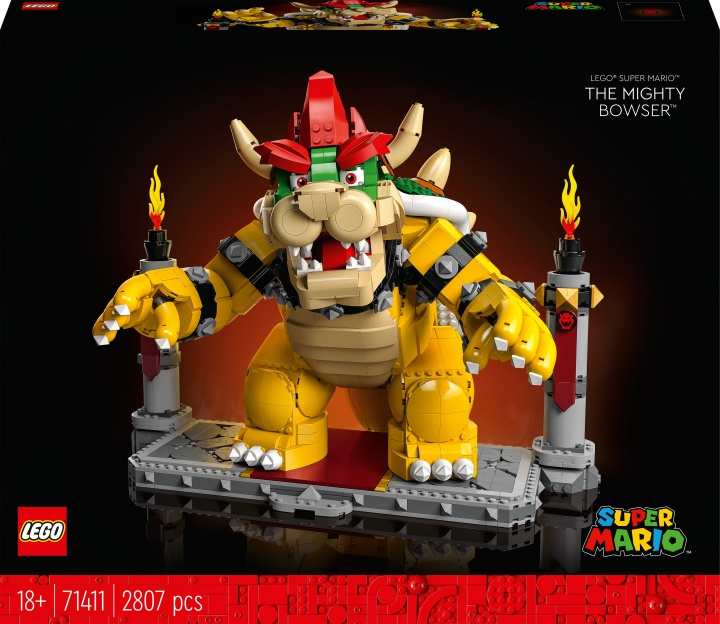 LEGO Super Mario 71411 - Mahtava Bowser ryhmässä LELUT, TUOTTEET LAPSILLE JA VAUVOILLE / Leikkikalut, Askartelu &Pelit / Rakennuslelut / Lego @ TP E-commerce Nordic AB (C33584)