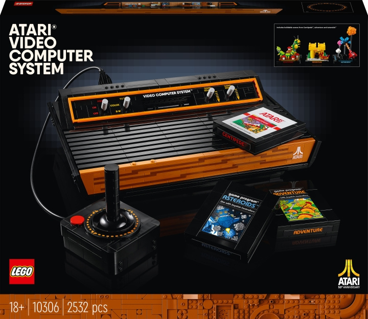 LEGO Icons 10306 - Atari 2600 ryhmässä LELUT, TUOTTEET LAPSILLE JA VAUVOILLE / Leikkikalut, Askartelu &Pelit / Rakennuslelut / Lego @ TP E-commerce Nordic AB (C33589)