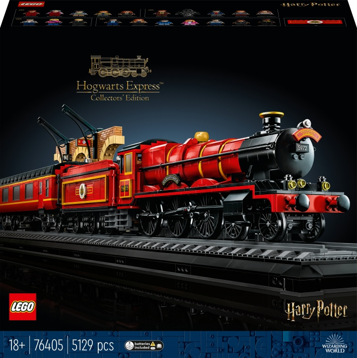 LEGO Harry Potter 76405 - Tylypahkan pikajuna – keräilyversio ryhmässä LELUT, TUOTTEET LAPSILLE JA VAUVOILLE / Leikkikalut, Askartelu &Pelit / Rakennuslelut / Lego @ TP E-commerce Nordic AB (C33591)