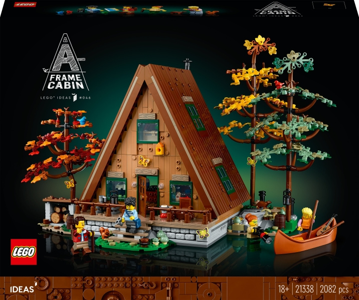 LEGO Ideas 21338 - Kolmiomökki ryhmässä LELUT, TUOTTEET LAPSILLE JA VAUVOILLE / Leikkikalut, Askartelu &Pelit / Rakennuslelut / Lego @ TP E-commerce Nordic AB (C33596)