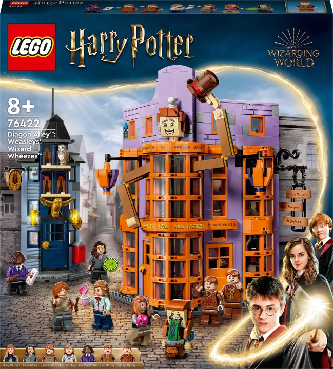 LEGO Harry Potter 76422 - Viistokuja: Weasleyn welhowitsit ryhmässä LELUT, TUOTTEET LAPSILLE JA VAUVOILLE / Leikkikalut, Askartelu &Pelit / Rakennuslelut / Lego @ TP E-commerce Nordic AB (C33607)