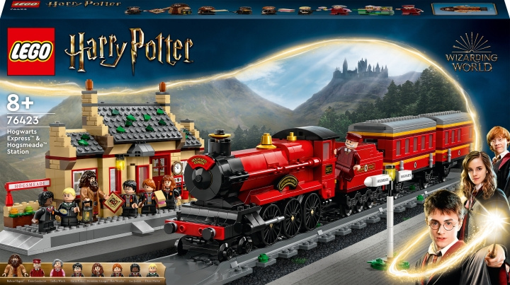 LEGO Harry Potter 76423 - Tylypahkan pikajuna ja Tylyahon asema ryhmässä LELUT, TUOTTEET LAPSILLE JA VAUVOILLE / Leikkikalut, Askartelu &Pelit / Rakennuslelut / Lego @ TP E-commerce Nordic AB (C33608)