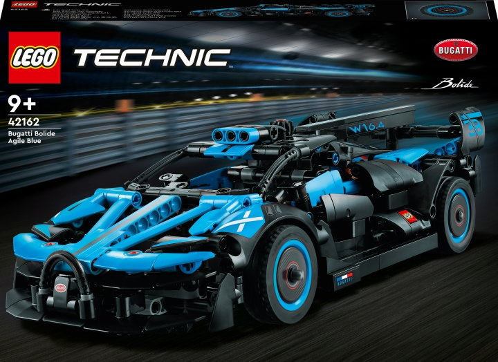 LEGO Technic 42162 - Bugatti Bolide Agile Blue ryhmässä LELUT, TUOTTEET LAPSILLE JA VAUVOILLE / Leikkikalut, Askartelu &Pelit / Rakennuslelut / Lego @ TP E-commerce Nordic AB (C33609)