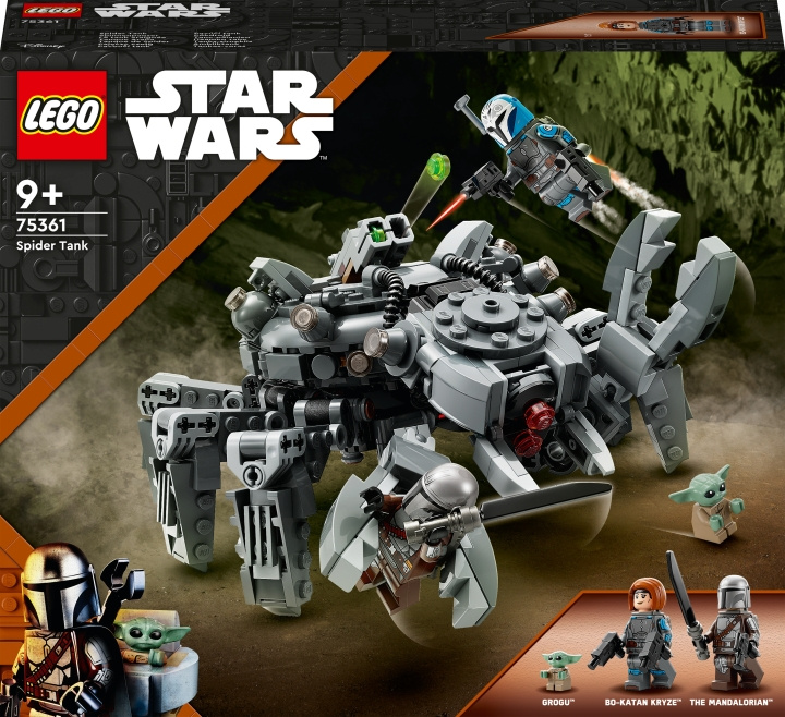 LEGO Star Wars 75361 - Hämähäkki-hyökkäysvaunu ryhmässä LELUT, TUOTTEET LAPSILLE JA VAUVOILLE / Leikkikalut, Askartelu &Pelit / Rakennuslelut / Lego @ TP E-commerce Nordic AB (C33612)