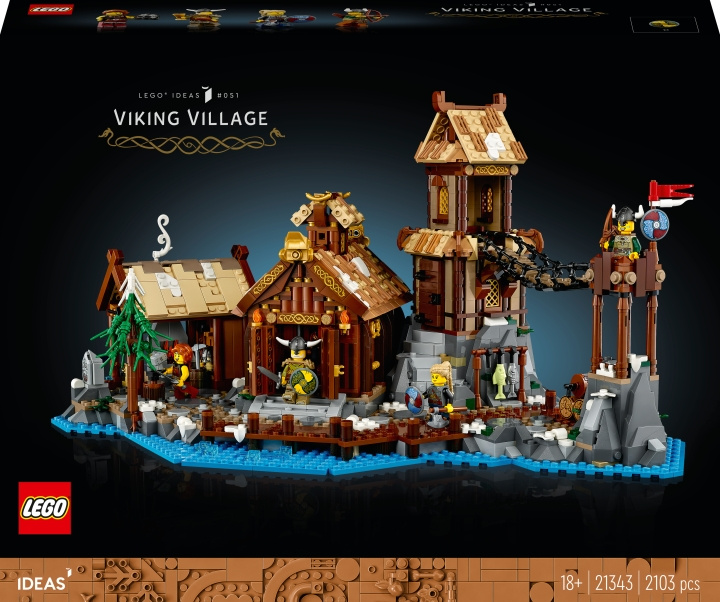 LEGO Ideas 21343 - Viikinkikylä ryhmässä LELUT, TUOTTEET LAPSILLE JA VAUVOILLE / Leikkikalut, Askartelu &Pelit / Rakennuslelut / Lego @ TP E-commerce Nordic AB (C33620)