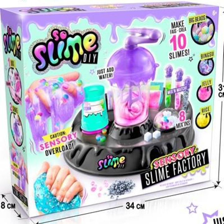 AMO TOYS So Slime, Slime Factory ryhmässä LELUT, TUOTTEET LAPSILLE JA VAUVOILLE / Leikkikalut, Askartelu &Pelit / Käsityöt @ TP E-commerce Nordic AB (C33711)