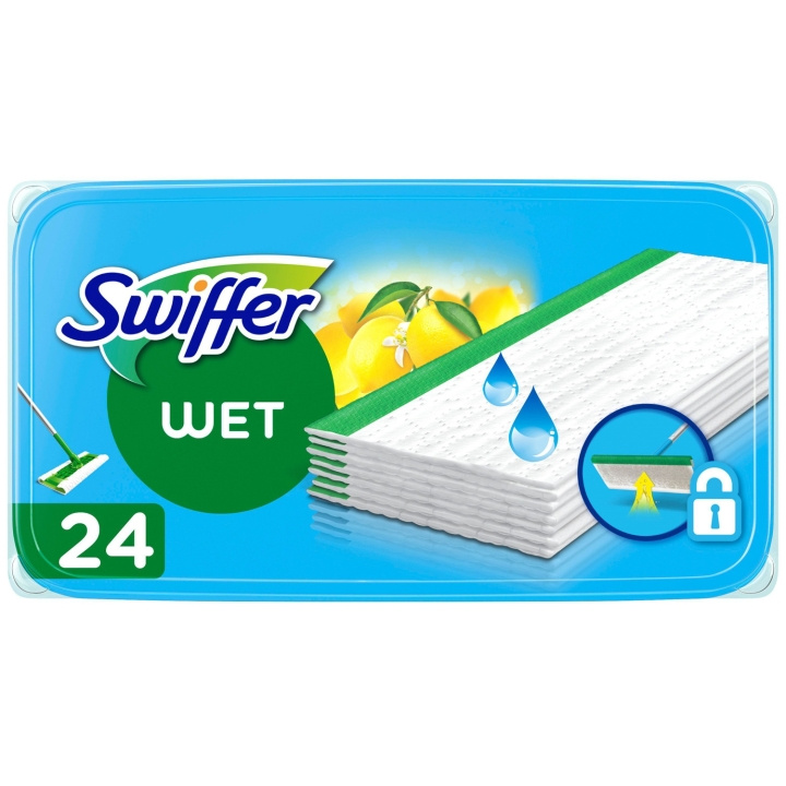 Swiffer Sweeper Fuktiga Refiller För Golv x24 ryhmässä KOTI, TALOUS JA PUUTARHA / Siivoustuotteet / Siivoustarvikkeet @ TP E-commerce Nordic AB (C33875)