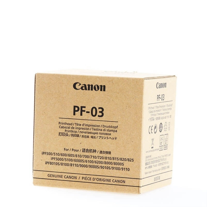 CANON Printhead 2251B001 PF-03 ryhmässä TIETOKOONET & TARVIKKEET / Tulostimet & Tarvikkeet / Musteet ja väriaineet / Mustepatruunat / Canon @ TP E-commerce Nordic AB (C34809)