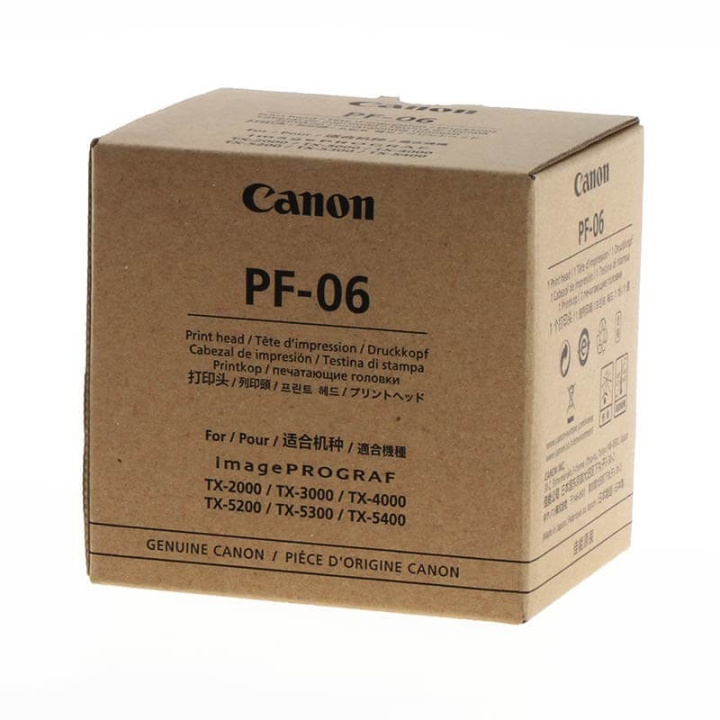 CANON Printhead 2352C001 PF-06 ryhmässä TIETOKOONET & TARVIKKEET / Tulostimet & Tarvikkeet / Musteet ja väriaineet / Mustepatruunat / Canon @ TP E-commerce Nordic AB (C34810)