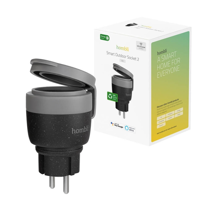 HOMBLI Outdoor Smart Socket v2 ryhmässä KOTI, TALOUS JA PUUTARHA / Älykodit / Smart plugs @ TP E-commerce Nordic AB (C35268)