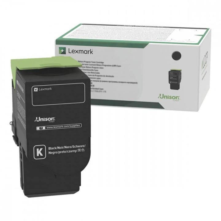 Lexmark Toner 78C20K0 Musta, Return ryhmässä TIETOKOONET & TARVIKKEET / Tulostimet & Tarvikkeet / Musteet ja väriaineet / Toner / Lexmark @ TP E-commerce Nordic AB (C36722)