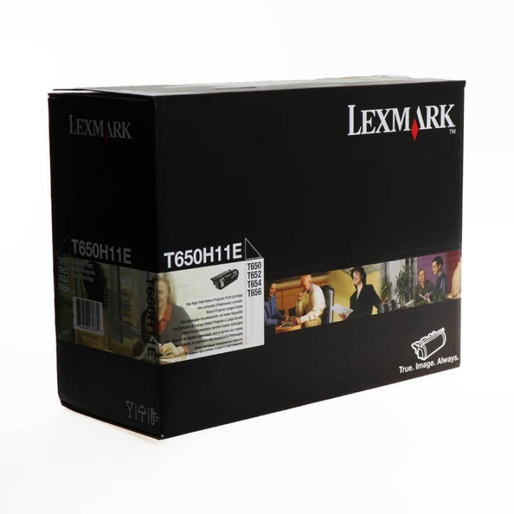 Lexmark Värikasetti T650H11E Musta Suuri Kapasiteetti, Return ryhmässä TIETOKOONET & TARVIKKEET / Tulostimet & Tarvikkeet / Musteet ja väriaineet / Toner / Lexmark @ TP E-commerce Nordic AB (C36774)