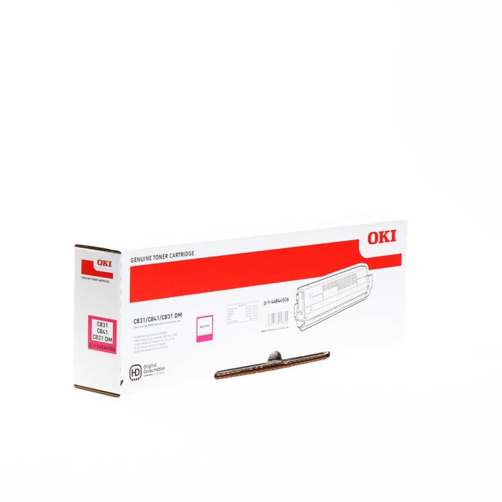 OKI Toner 44844506 Magenta ryhmässä TIETOKOONET & TARVIKKEET / Tulostimet & Tarvikkeet / Musteet ja väriaineet / Toner / OKI @ TP E-commerce Nordic AB (C36849)