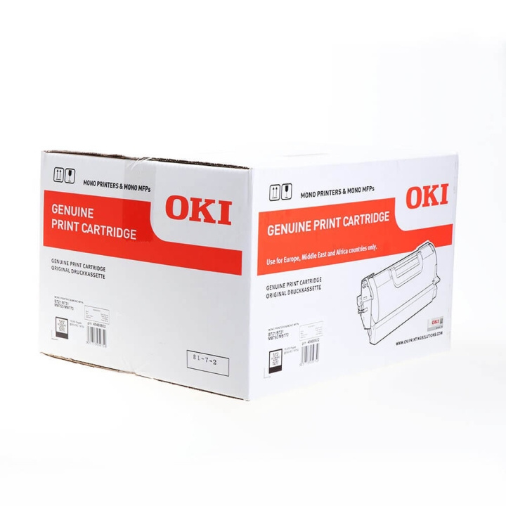 OKI Toner 45488802 Musta ryhmässä TIETOKOONET & TARVIKKEET / Tulostimet & Tarvikkeet / Musteet ja väriaineet / Toner / OKI @ TP E-commerce Nordic AB (C36864)