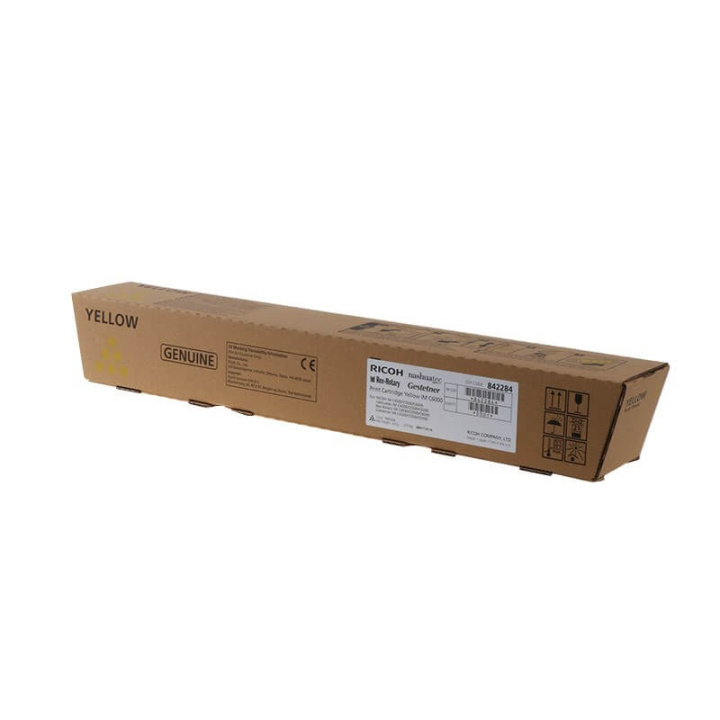 Ricoh Toner 842284 IM C6000 Keltainen ryhmässä TIETOKOONET & TARVIKKEET / Tulostimet & Tarvikkeet / Musteet ja väriaineet / Toner / Ricoh @ TP E-commerce Nordic AB (C37048)