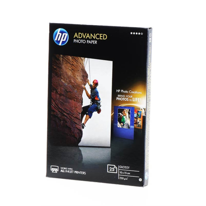 HP Paper Q8691A 10x15 Glossy ryhmässä TIETOKOONET & TARVIKKEET / Tulostimet & Tarvikkeet / Tulostimet / Mustesuihkutulostimet @ TP E-commerce Nordic AB (C37318)