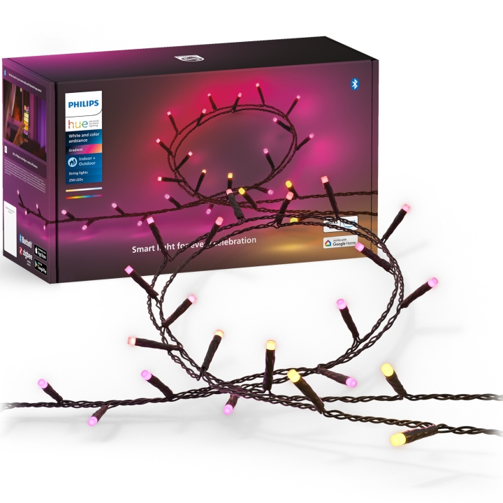 Philips Hue Festavia ljusslinga Inom-/utomhus 250 LED 20m ryhmässä KOTI, TALOUS JA PUUTARHA / Älykodit / Älykäs valaistus @ TP E-commerce Nordic AB (C37668)