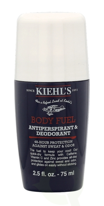 Kiehls Kiehl\'s Body Fuel Antiperspirant & Deodorant 75 ml ryhmässä KAUNEUS JA TERVEYS / Tuoksut & Parfyymit / Deodorantit / Miesten deodorantit @ TP E-commerce Nordic AB (C37855)