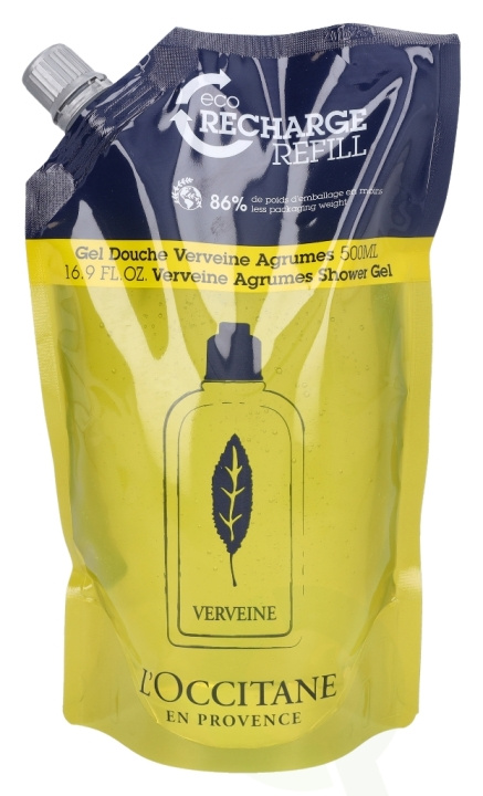 L\'Occitane Verbena Citrus Shower Gel - Refill 500 ml ryhmässä KAUNEUS JA TERVEYS / Ihonhoito / Kehon hoito / Kylpy- ja suihkugeelit @ TP E-commerce Nordic AB (C37883)