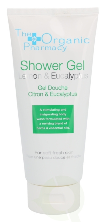 The Organic Pharmacy Lemon & Eucalyptus Shower Gel 200 ml ryhmässä KAUNEUS JA TERVEYS / Ihonhoito / Kehon hoito / Kylpy- ja suihkugeelit @ TP E-commerce Nordic AB (C37965)