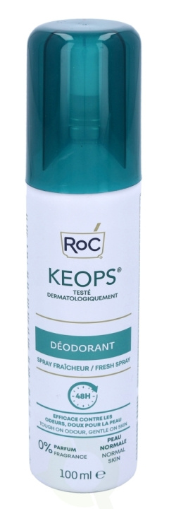 ROC Keops Deo Spray - Fresh 100 ml ryhmässä KAUNEUS JA TERVEYS / Tuoksut & Parfyymit / Deodorantit / Naisten deodorantit @ TP E-commerce Nordic AB (C37980)