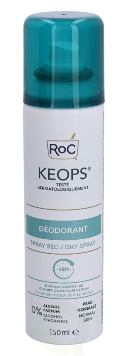ROC Keops Deo Spray - Dry 150 ml ryhmässä KAUNEUS JA TERVEYS / Tuoksut & Parfyymit / Deodorantit / Naisten deodorantit @ TP E-commerce Nordic AB (C37981)