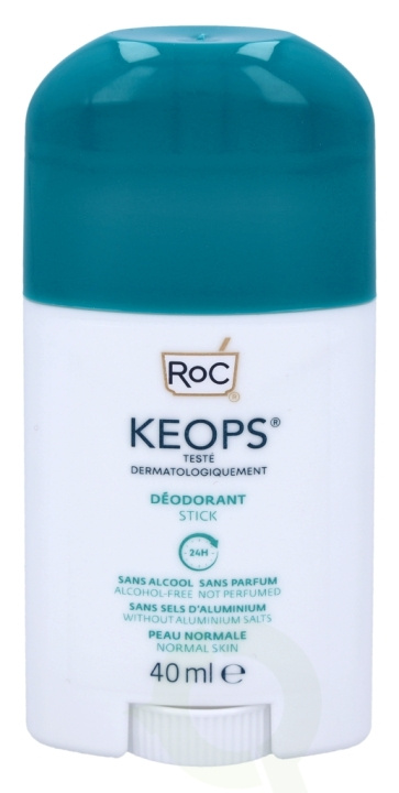 ROC Keops 24H Deo Stick 40 ml ryhmässä KAUNEUS JA TERVEYS / Tuoksut & Parfyymit / Deodorantit / Naisten deodorantit @ TP E-commerce Nordic AB (C37983)