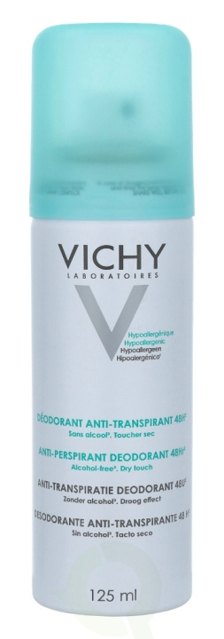 Vichy Deodorant Anti-Transpirant 48H Deo Spray 125 ml ryhmässä KAUNEUS JA TERVEYS / Tuoksut & Parfyymit / Deodorantit / Naisten deodorantit @ TP E-commerce Nordic AB (C38052)
