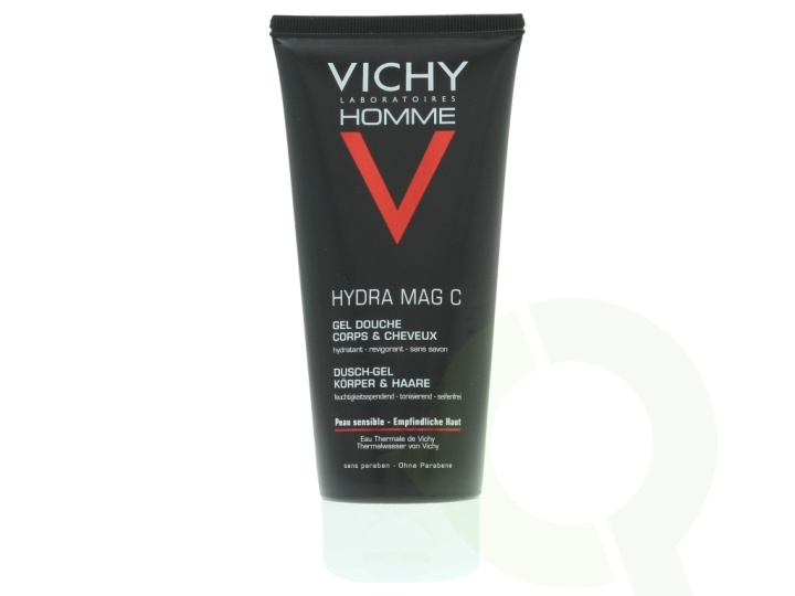 Vichy Homme Hydra Mag C Shower Gel Body And Hair 200 ml ryhmässä KAUNEUS JA TERVEYS / Ihonhoito / Kehon hoito / Kylpy- ja suihkugeelit @ TP E-commerce Nordic AB (C38053)