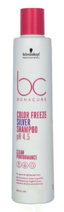 Bonacure Color Freeze Silver Shampoo 250 ml ryhmässä KAUNEUS JA TERVEYS / Hiukset &Stailaus / Hiustenhoito / Shampoo @ TP E-commerce Nordic AB (C38219)