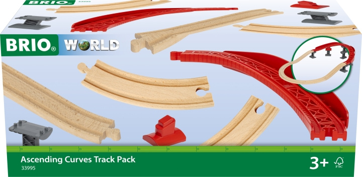 BRIO World 33995 Nousevat kaarteet -ratapaketti ryhmässä LELUT, TUOTTEET LAPSILLE JA VAUVOILLE / Leikkikalut, Askartelu &Pelit / Rakennuslelut / Brio junaradat @ TP E-commerce Nordic AB (C40435)