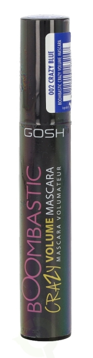 Gosh Boombastic Crazy Volume Mascara 13 ml 002 Crazy Blue ryhmässä KAUNEUS JA TERVEYS / Meikit / Silmät ja kulmat / Ripsiväri @ TP E-commerce Nordic AB (C40635)