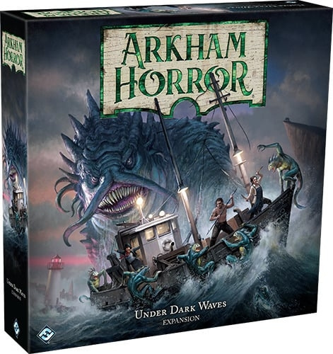 Enigma Arkham Horror Under Dark Waves -lisäosa ryhmässä LELUT, TUOTTEET LAPSILLE JA VAUVOILLE / Leikkikalut, Askartelu &Pelit / Seurapelit / Perhepelit @ TP E-commerce Nordic AB (C41031)