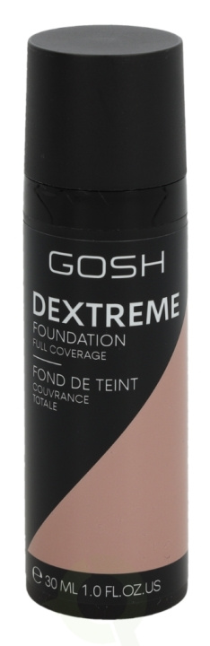 Gosh Dextreme Full Coverage Foundation 30 ml 004 Natural ryhmässä KAUNEUS JA TERVEYS / Meikit / Meikit Kasvot / Meikkivoide @ TP E-commerce Nordic AB (C41497)